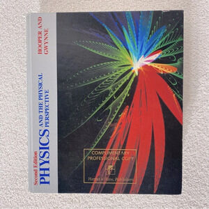 Vintage Physics And The Physical Perspective Second Edition Hard Cover Text Book